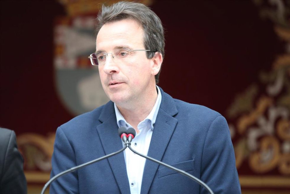 Archivo - El alcalde de Leganés, Miguel Ángel Recuenco.