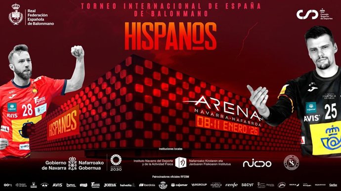El Navarra Arena acogerá el Torneo Internacional de España 2026