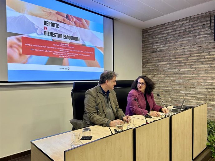 Presentación del programa de Grupo San Valero, 'Deporte & Bienestar Emocional'.