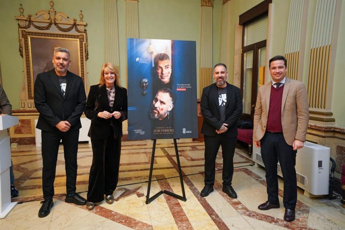 Los hermanos Tobal, pregoneros del Carnaval Colombino 2026.