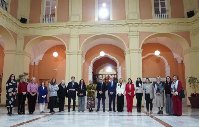 Foto familiar de los II Premios Gertrude Vanderbilt Whitney.
