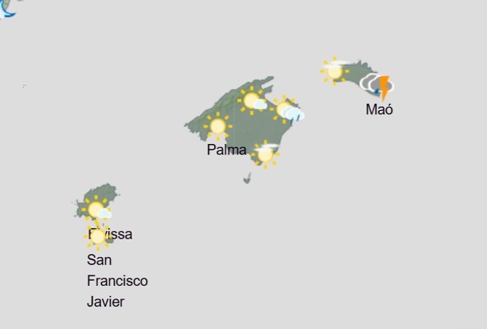 El tiempo hoy, miércoles 3 de diciembre, en Baleares.