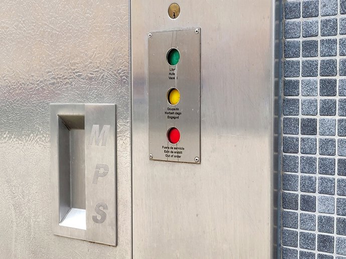 Imagen de un aseo autolimpiable