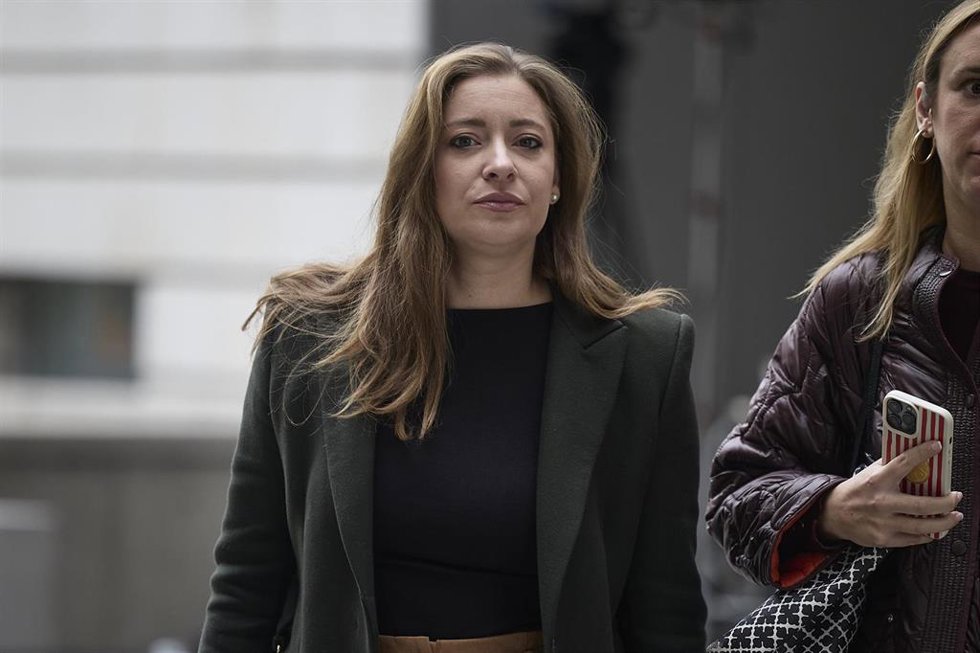 La portavoz del PP en el Congreso, Ester Muñoz.