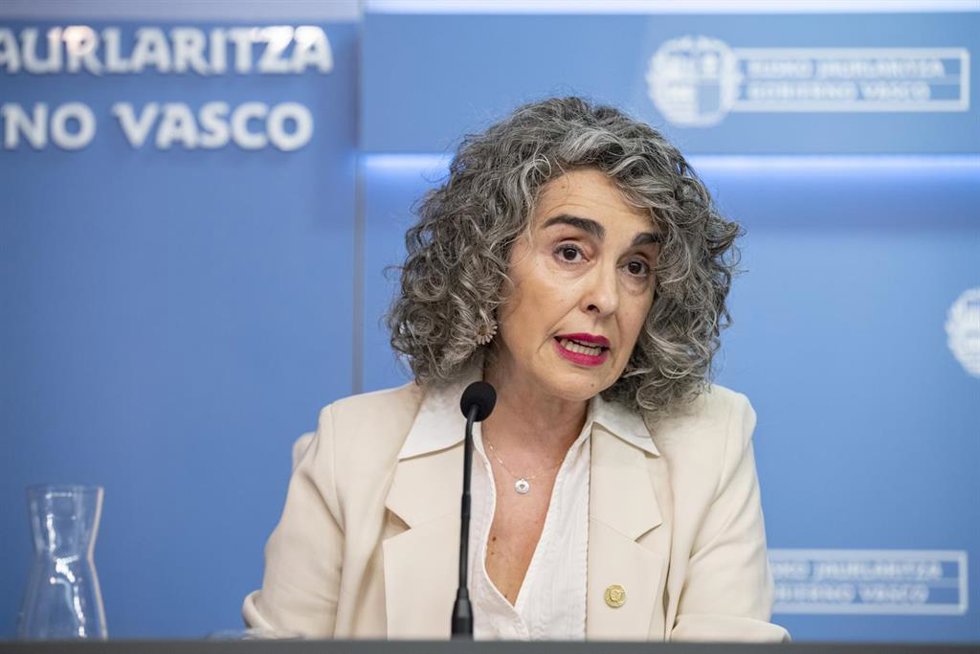 Archivo - La vicelehendakari primera y consejera de Cultura y Política Lingüística, Ibone Bengoetxea