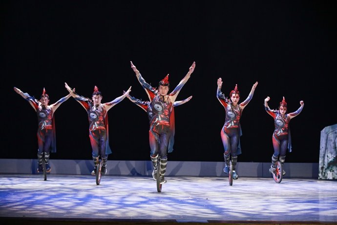 Archivo - Magdalena Winter arranca este jueves en Santander con el espectáculo del Gran Circo Acrobático de China