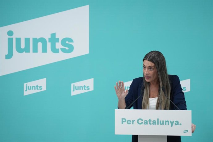 Nogueras durante la rueda de prensa