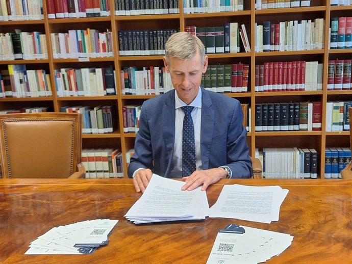 José Luis López del Moral, presidente del TSJ de Cantabria