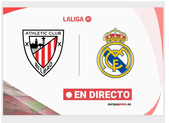 Onces Iniciales probables: Athletic - Real Madrid: resumen y estadísticas del partido de la jornada 19 de LaLiga EA Sports