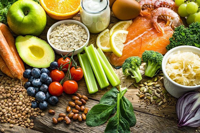 Archivo - Imagen de una alimentación saludable.
