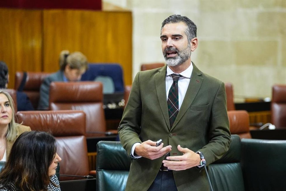 El consejero de Agricultura, Pesca, Agua y Desarrollo Rural, Ramón Fernández-Pacheco.