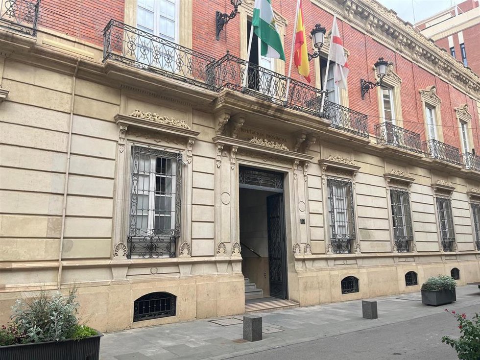 El Palacio Provincial, sede de la Diputación de Almería.
