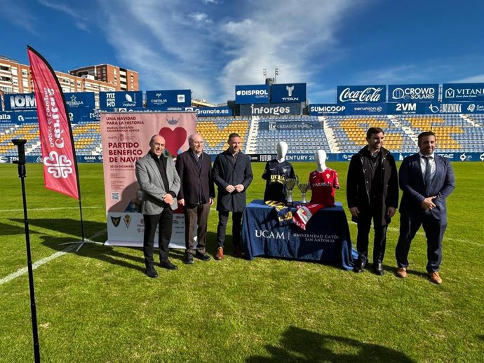 UCAM y Real Murcia protagonizarán un encuentro solidario en favor de Cáritas a final de año