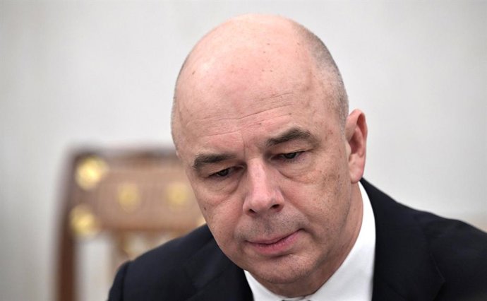 Archivo - HANDOUT - 05 February 2020, Russia, Moscow: Russian Minister of Finance Anton Siluanov attends a cabinet meeting. Photo: -/Kremlin/dpa - ATTENTION: editorial use only and only if the credit mentioned above is referenced in full