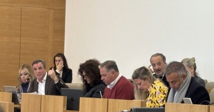 Miembros del PSOE en la Diputación Provincial de Huelva.