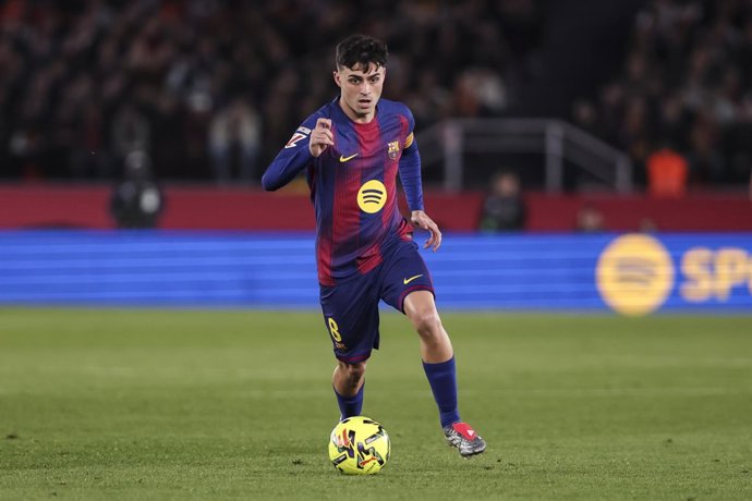 El futbolista del FC Barcelona Pedri