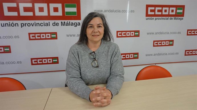 Archivo - Imagen de archivo de la secretaria de Políticas Sociales de CCOO Andalucía, Inmaculada Sánchez.