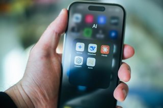 Aplicaciones de IA en un teléfono móvil