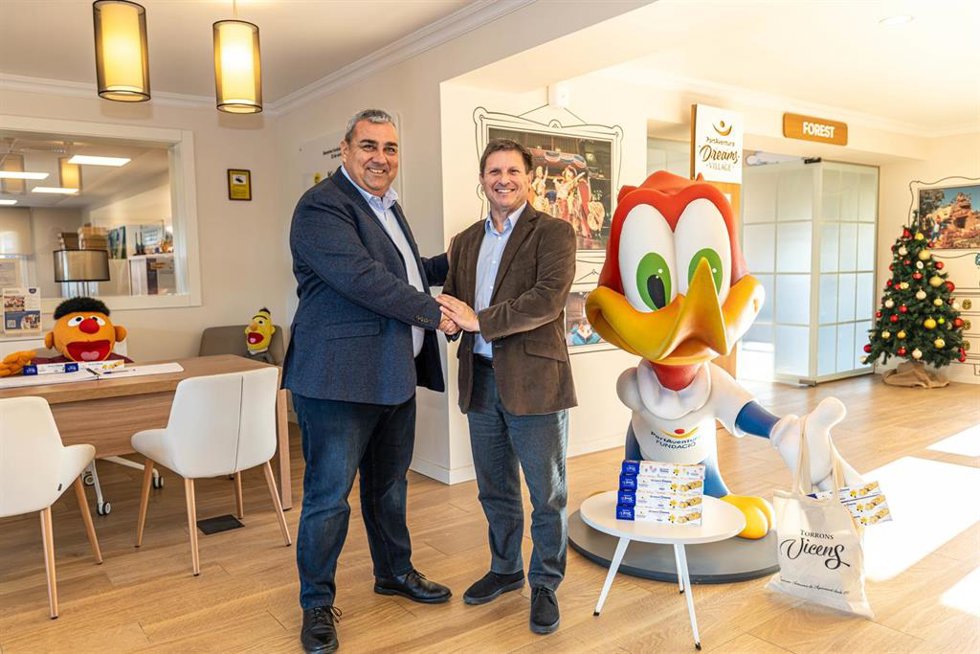 Torrons Vicens presenta 'Dreams', un nuevo turrón que apoya a la Fundación PortAventura