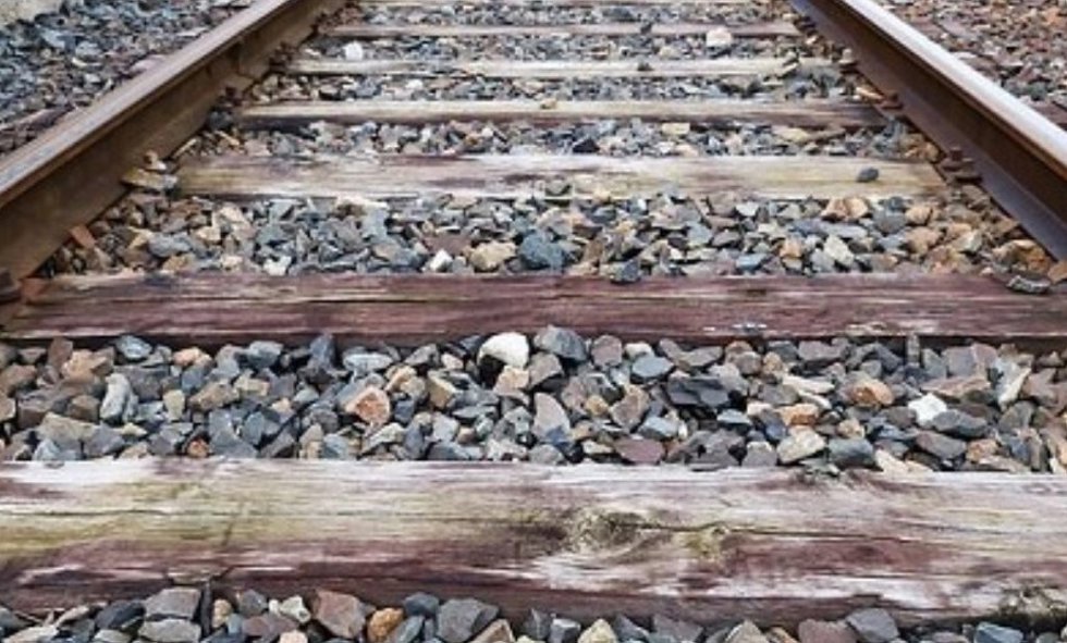 Archivo - Vía de tren