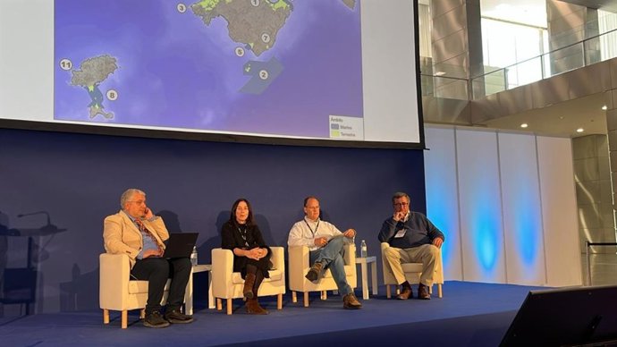 La directora general de Medio Natural y Gestión Forestal, Anna Torres, en la feria Expo AIRE 2025