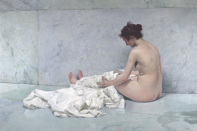 La obra 'Después del baño', de Joaquín Sorolla.
