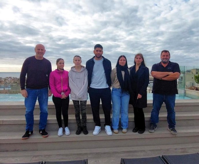 Algunos de los finalistas y miembros del jurado del premio Art Jove al mejor cocinero joven de Baleares.