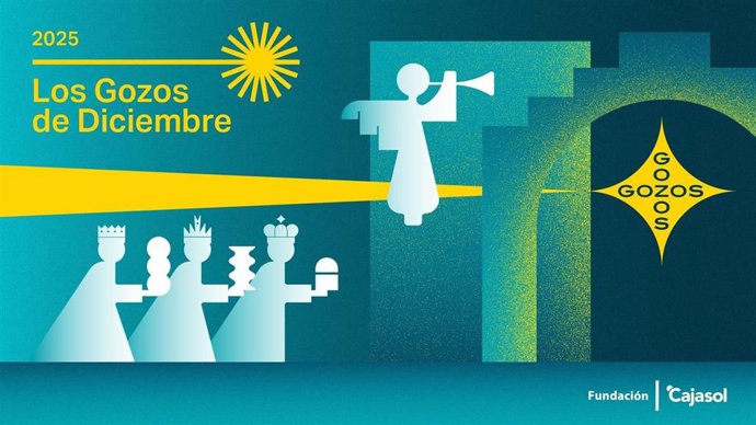 Cartel de Gozos de diciembre de la Fundación Cajasol.
