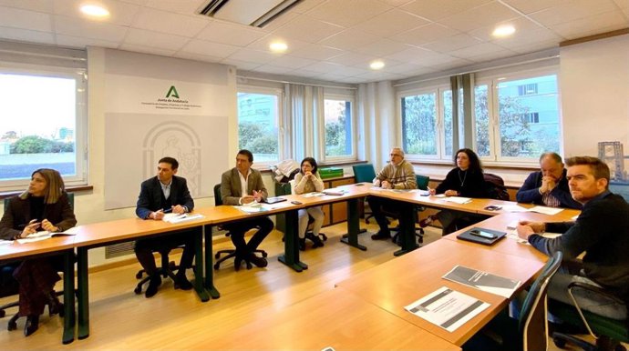 Reunión de la Comisión Provincial de Prevención de Riesgos Laborales en Cádiz.