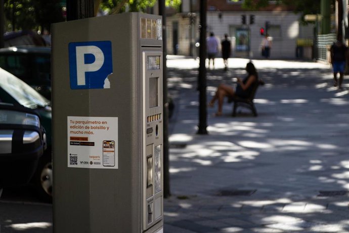 Archivo - Máquina de la ORA de Valladolid.