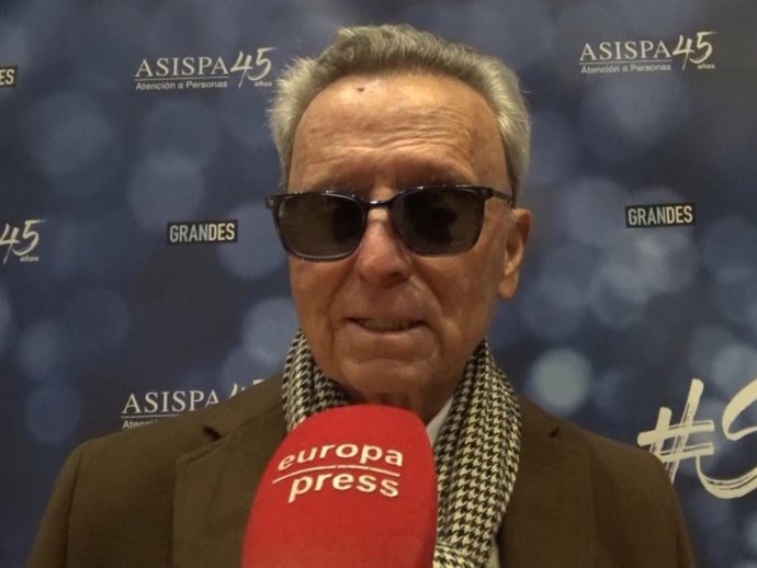 José Ortega Cano en la presentación del Calendario Solidario Grandes 2026.