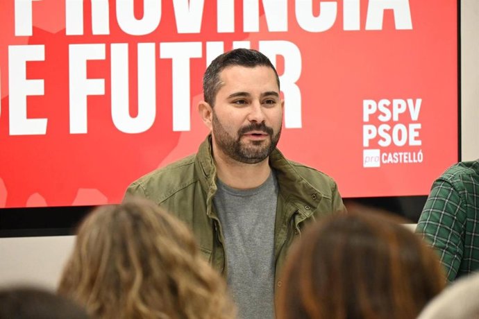 Samuel Falomir, secretari general del PSPV a Castelló
