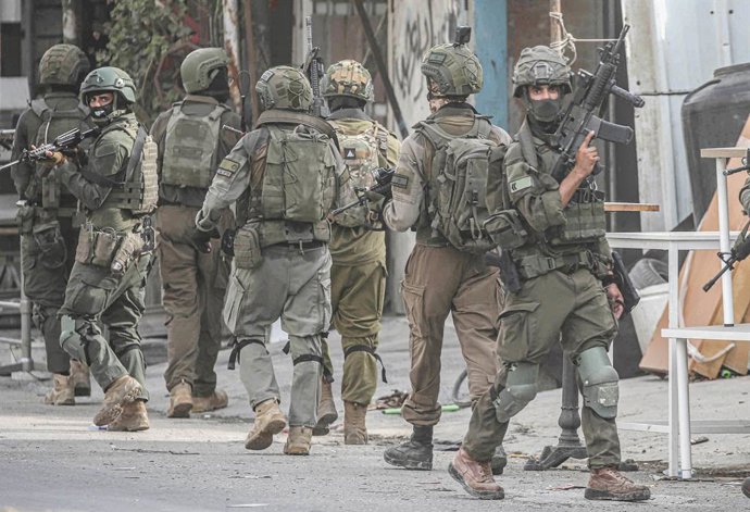 Archivo - Arxiu - Imatge d'arxiu de tropes israelianes en els territoris palestins ocupats