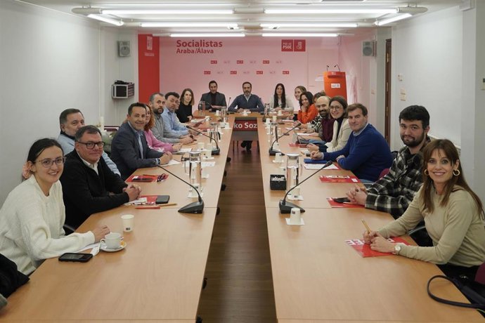 La Ejecutiva Provincial del PSE-EE de Álava ha celebrado su reunión ordinaria