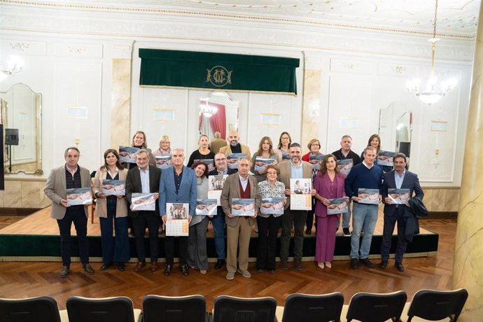 Presentación del XIII Calendario Solidario de Argar en el Círculo Mercantil de Almería.