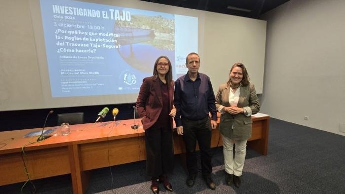 Presentación de la propuesta elaborada por la Cátedra del Tajo de la Universidad de Castilla-La Mancha (UCLM) en colaboración con la Agencia del Agua de Castilla-La Mancha.
