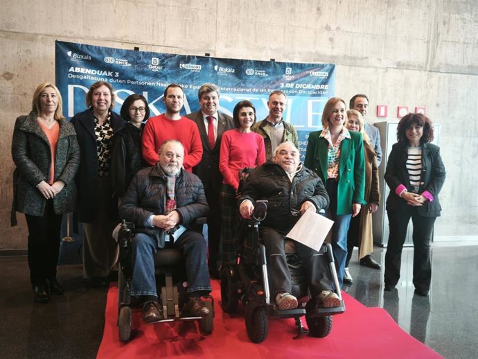 Fekoor conmemora el Día Internacional de las Personas con Discapacidad en el BEC  de Barakaldo (Bizkaia)