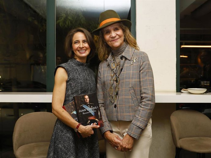 Laurence Debray y la Infanta Elena