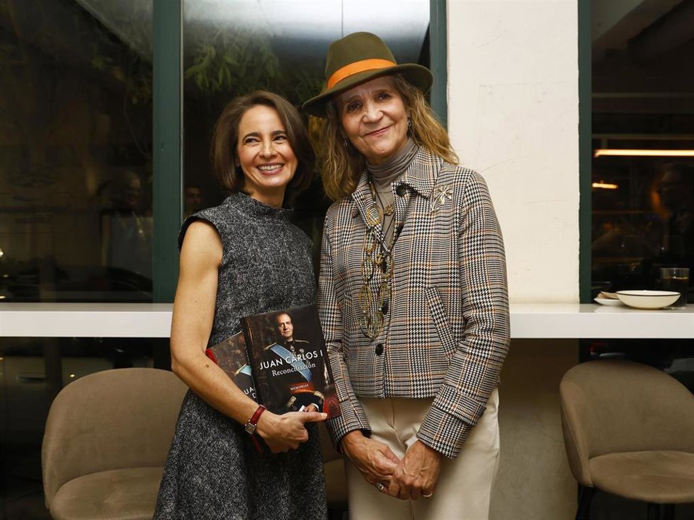 Laurence Debray y la Infanta Elena