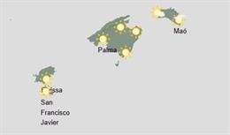El tiempo hoy, jueves 4 de diciembre, en Baleares.