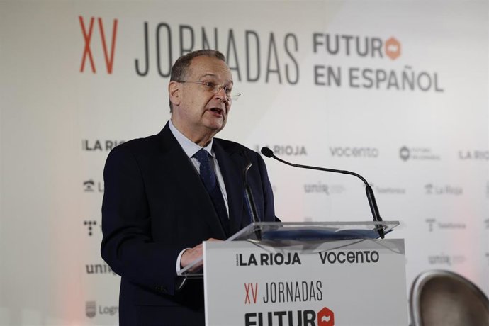 El rector de UNIR, José María Vázquez García-Peñuela en su intervención en 'Futuro en español'