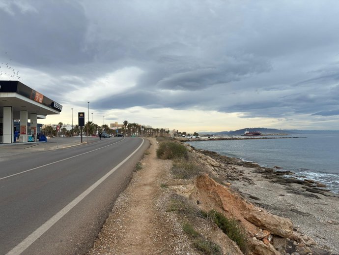 Zona de Garrucha (Almería) en la que fue localizado el cuerpo sin vida del niño de cuatro años.