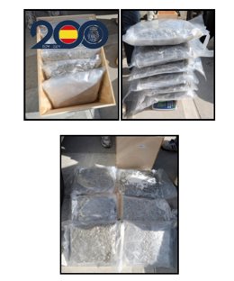 Sucesos.- Detenidos dos hombres en Murcia por pretender enviar marihuana a Alemania por una empresa de paquetería