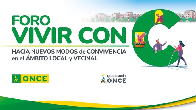 Cartel del 'Foro Vivir con C'