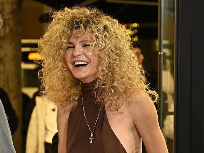 Sheila Casas durante el estreno de la nueva película 'Me has robado al corazón'