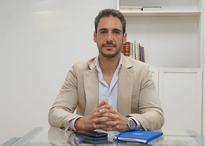 El secretario general del Partido Popular de Sevilla, Agustín Aguilera