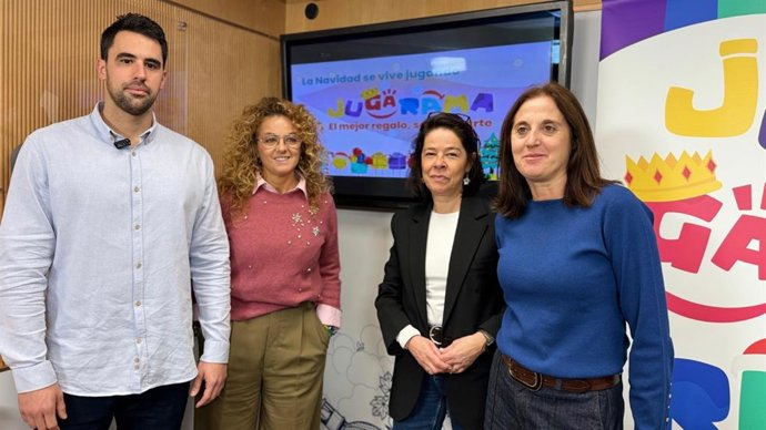 Presentación de Jugarama en el Ayuntamiento de Ciudad Real.