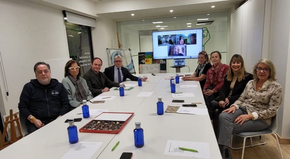Junta de Gobierno de la AECC en Cantabria