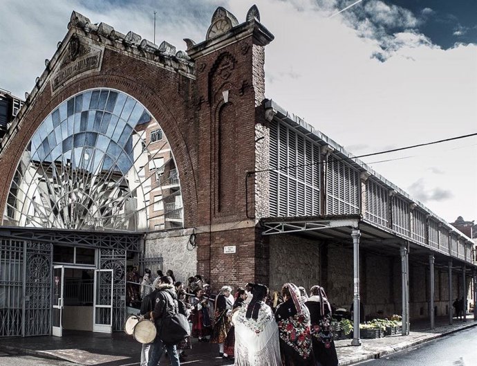 Archivo - Mercado de Abastos de Zamora. 