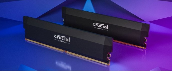 Memória de computador da marca Crucial